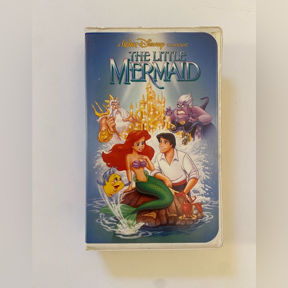 The Little Mermaid VHS Vintage BANNED Cover Disney